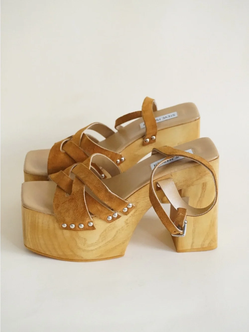 Steve Madden Brown Chunky Leather 